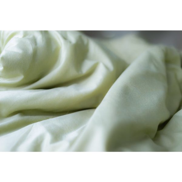 Комплект постельного белья евро мини с простыней на резинке 160х200 Фисташковый — изображение 2