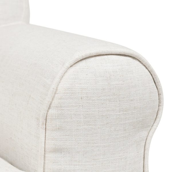 Диван Fernando Белый Лен — изображение 3