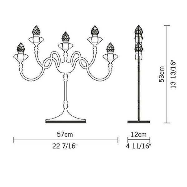 Настольная лампа Fabbian EDGE — изображение 2