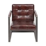 Стул с подлокотниками Jenson Club Rich Brown — изображение 2