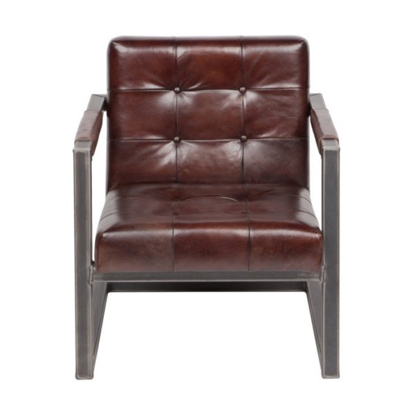 Стул с подлокотниками Jenson Club Rich Brown — изображение 2