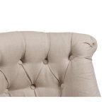 Кресло Sophie Tufted Slipper Chair Белый Лен — изображение 2