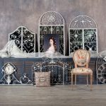 Каминный экран Клермон белый антик — изображение 3