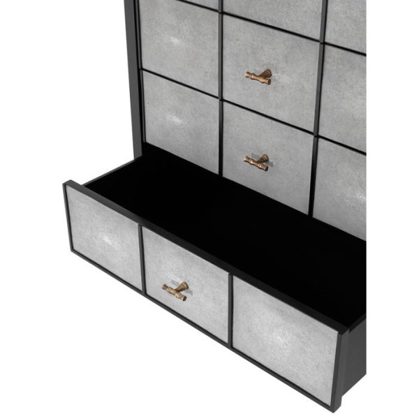 Комод  Brunel из дерева черного цвета — изображение 4