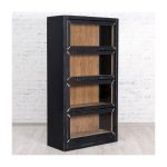 Книжный шкаф в индустриальном стиле LEGRAN