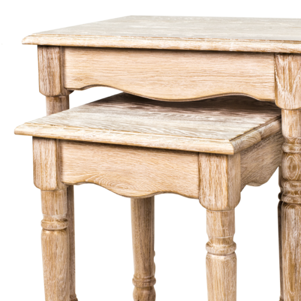 Журнальный столик двойной Еcolife Еurope из массива дуба — изображение 5