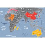 Карта travel map weekend world — изображение 15