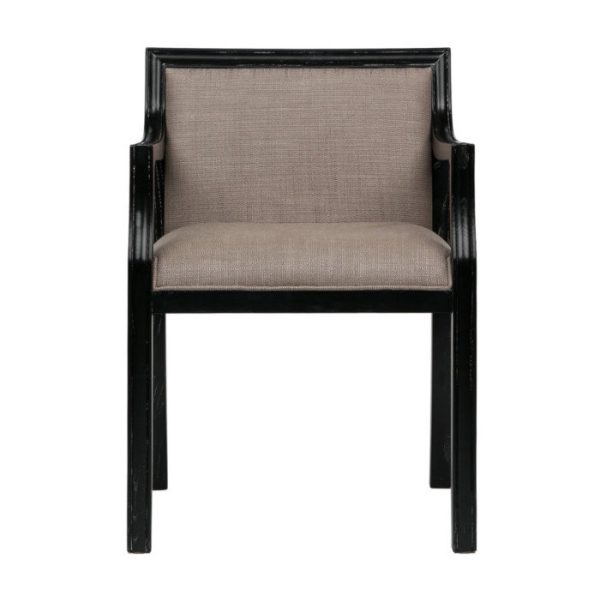 стул с мягкой обивкой и подлокотниками   — изображение 2