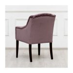 Мягкий стул Charlie пурпурного цвета — изображение 3