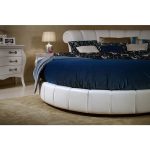 Кровать Letto Rotondo GM 01 с обивкой из экокожи или велюра 220 см — изображение 5