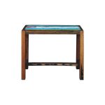 Стол барный Барни бело-голубой — изображение 2