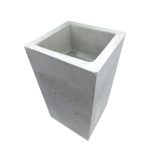 Бетонное кашпо Мартин серое