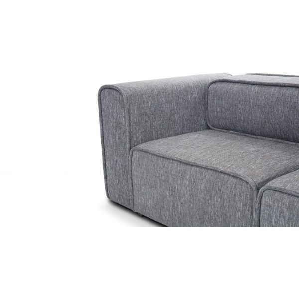 МОДУЛЬНЫЙ ДИВАН МЕТРОПОЛИС L SILVER — изображение 5