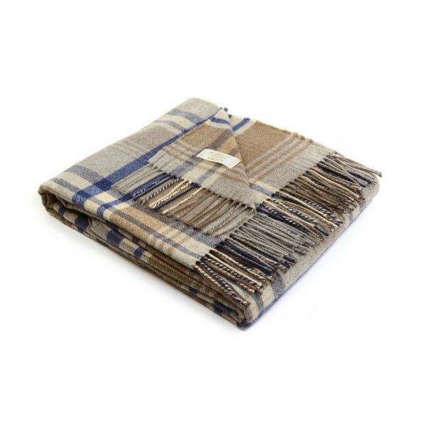 Плед ИЗ ШЕРСТИ С ДОБАВЛЕНИЕМ ХЛОПКА  IRLANDA   — изображение 2