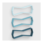 Полки Latitude FLEX SHELF SET 97 GRADIENT wave