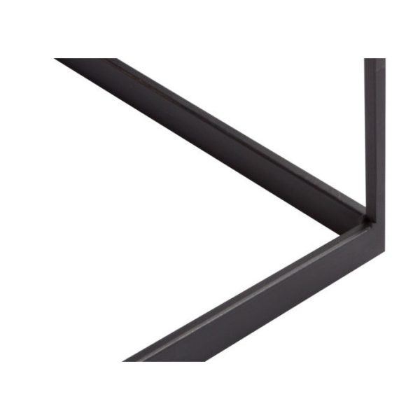 Стол журнальный Parquette на металлическом основании с деревянной столешницей — изображение 5