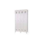 Шкаф  STIJN 2 DR LOCKERCABINET WHITE — изображение 2