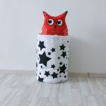 Тканевая корзина Black Stars из 100% хлопка