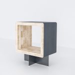 тумба  EcoComb-5 серая эмаль