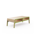 Кофейный столик Mönsterås из дерева оливковый