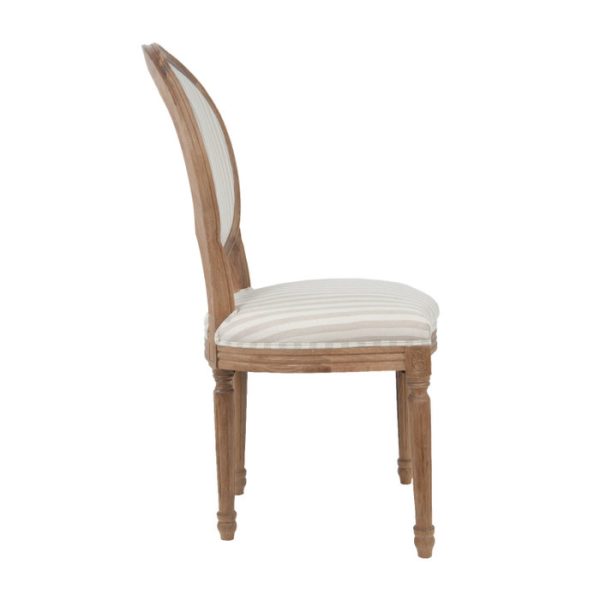 стул с мягкой обивкой Miro pinstripe — изображение 2