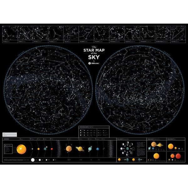 Карта star map of the sky — изображение 16