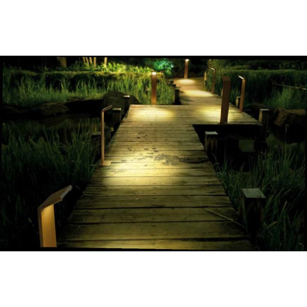 Фонарь Side Quadrat из хромированного металла — изображение 3