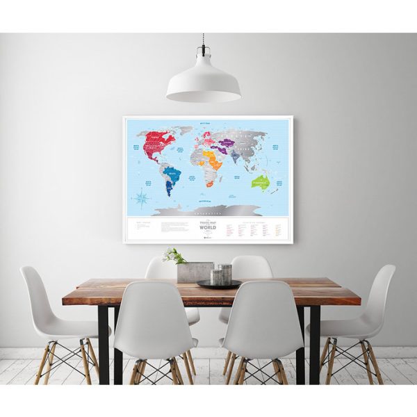 Карта travel map silver world — изображение 8