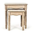 Журнальный столик двойной Еcolife Еurope из массива дуба