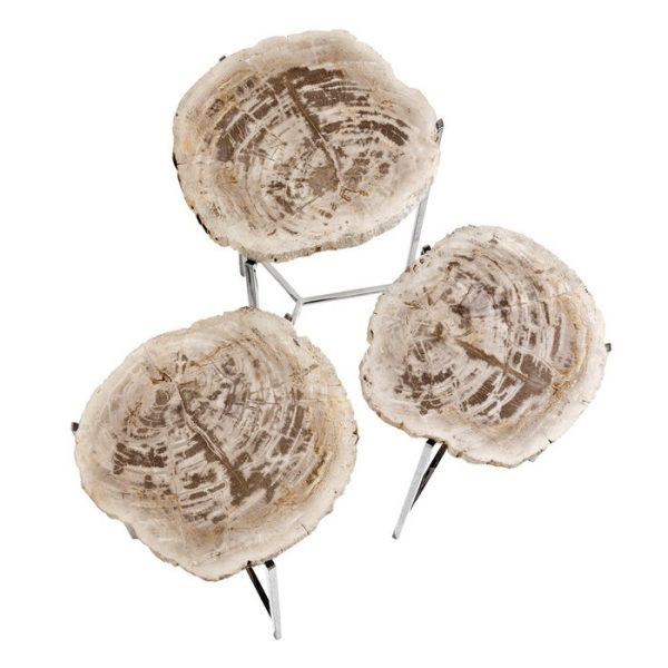 Набор из 3-х столиков  Wood Side Table Newson set of 3 — изображение 5