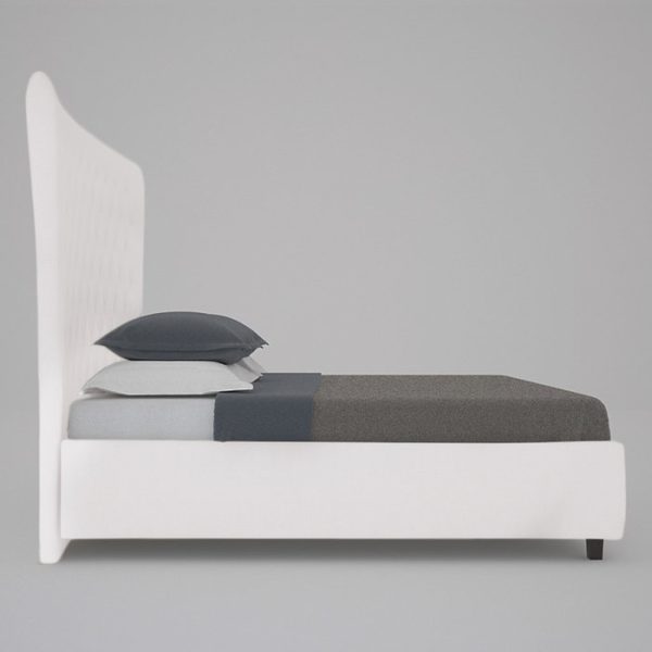 Кровать QuickSand 160х200 Велюр Молочный — изображение 6