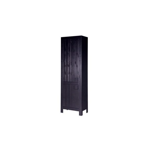 Высокий комод  Tara shelf cabinet black — изображение 2