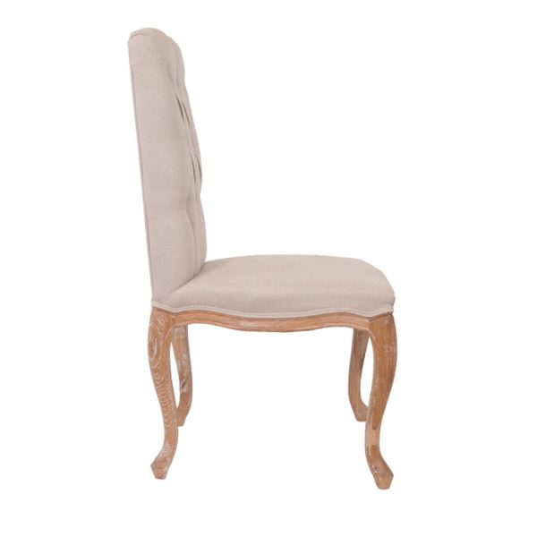 стул с мягкой обивкой Meliso white — изображение 2