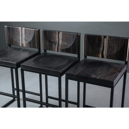 Барный стул из американского ореха