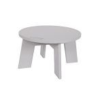 Стол журнальный  GRIP VT COFFEETABLE LIGHT GREY из массива дерева