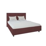 Кровать Royal Black 160х200 см Велюр Коричневый — изображение 2