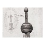 Декоративная настенная панель Oriental Pearl Tower — изображение 2