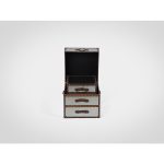 Сундуки (комплект из 2 штук) обитых металлом 61/51 x 61/56 x 61/51 см