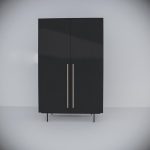 шкаф Tube Black olive