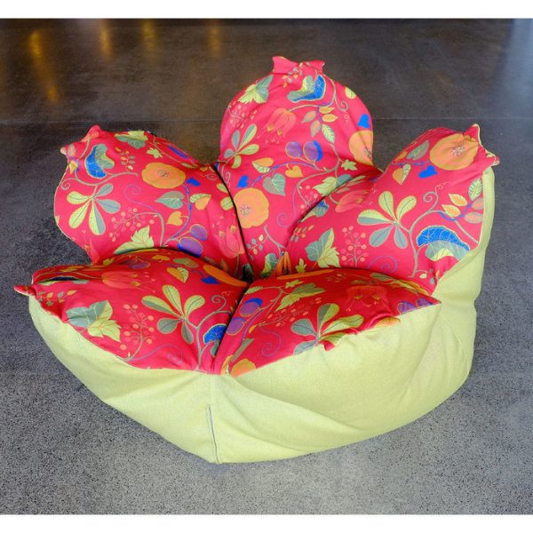 Кресло-мешок Цветок L Капри в полдень — изображение 4