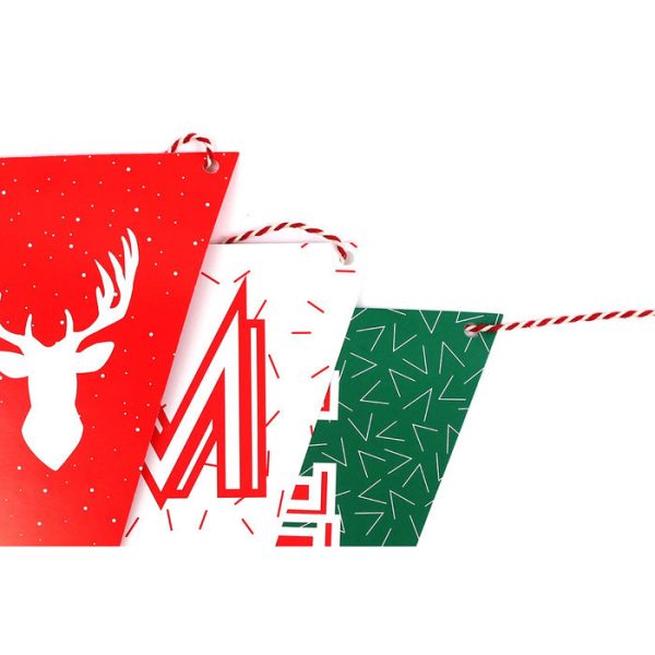 Гирлянда для вечеринки Doiy christmas — изображение 2