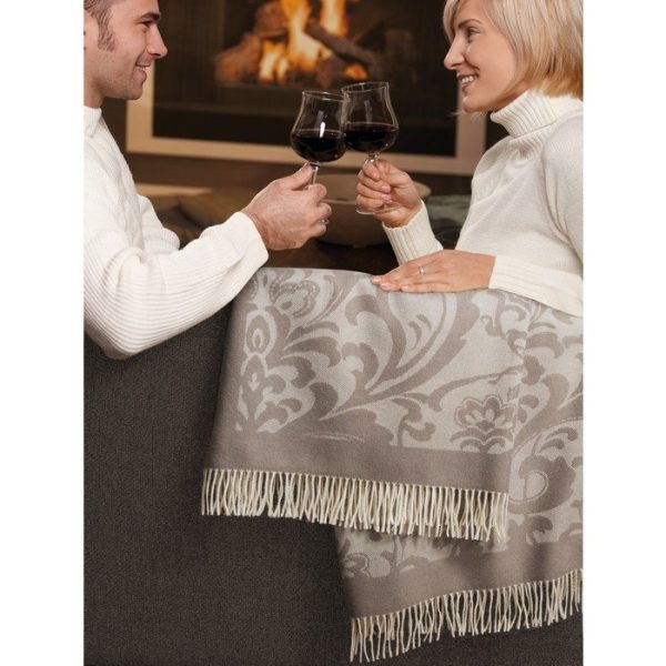 Плед из 100% супер тонкой шерсти мериноса AMETISTA  — изображение 4