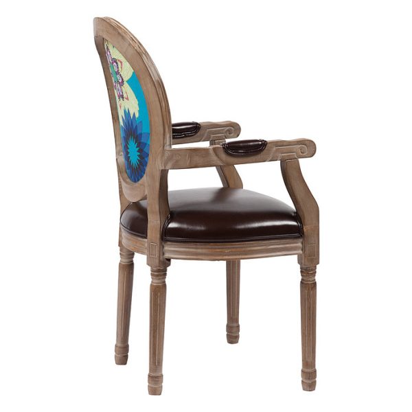 стул с мягкой обивкой Flower — изображение 4