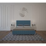 Кровать Shining Modern с мягким изголовьем и прочным деревянным каркасом 180х200 см — изображение 8