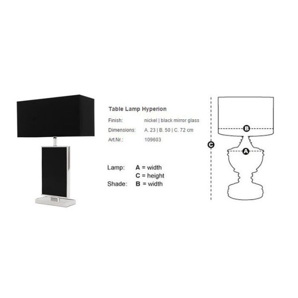 Настольная лампа  Hyperion — изображение 3