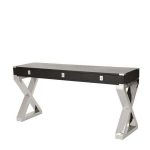 Письменный стол  Desk Montana из дерева и нержавеющей стали