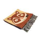 Плед ИЗ 100% шерсти ZOO 1