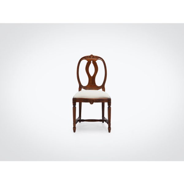 стул с мягкой обивкой из бука — изображение 2