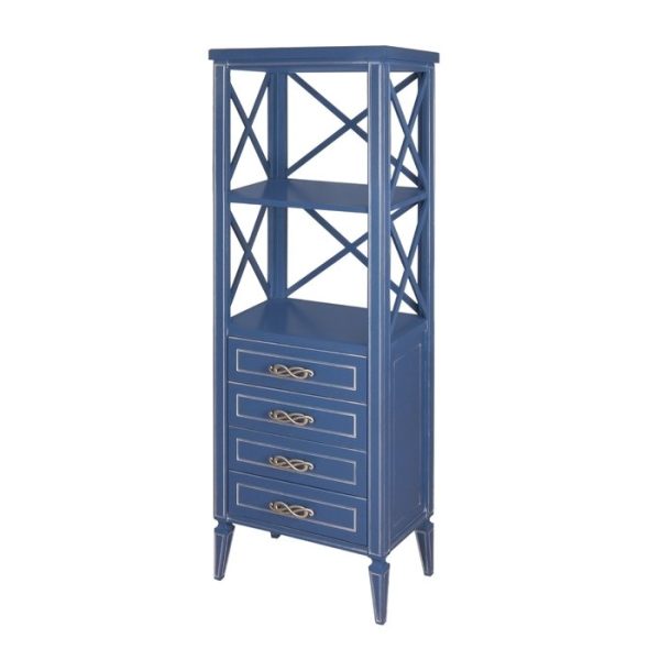 Этажерка Классика - 3 с четырьмя нижними выдвижными ящиками — изображение 2