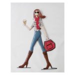 Декоративное настенное панно Business Girl